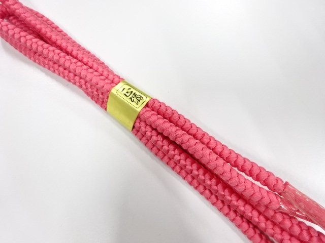 JAPANESE KIMONO / UNUSED HAND-TIED OBIJIME
